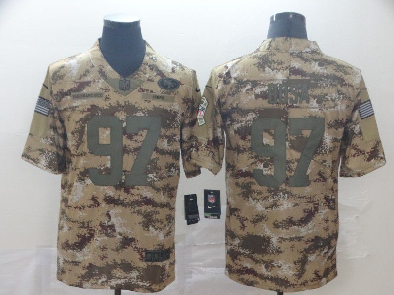 Men San Francisco 49ers #97 Bosa Nike 2019 Camo Limited NFL Jerseys->san francisco 49ers->NFL Jersey